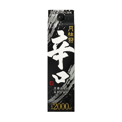月桂冠 辛口 2Lパック 2000ml×6本 1ケース u-yu