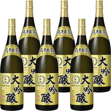 月桂冠 大吟醸 1.8L瓶 1800ml×6本 u-yu
