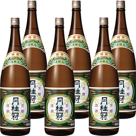 月桂冠 特撰 1.8L瓶 1800ml×6本 u-yu