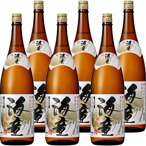 濱田酒造 芋焼酎 海童 25度 1.8L瓶 1800ml×6本 u-yu