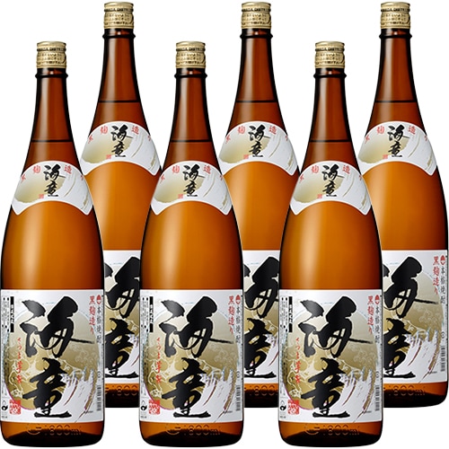 濱田酒造 芋焼酎 海童 25度 1.8L瓶 1800ml×6本 u-yu