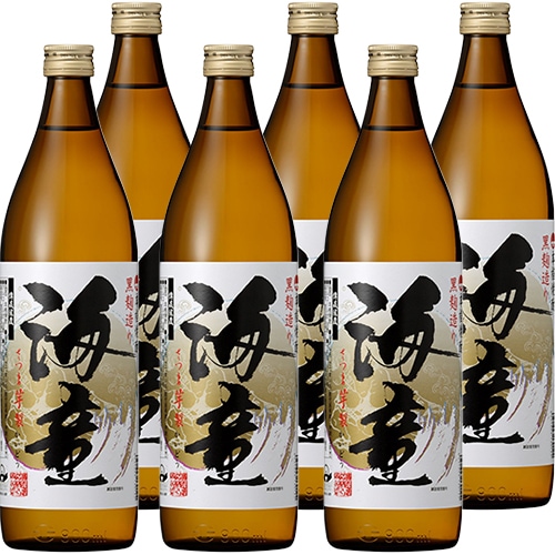 濱田酒造 芋焼酎 海童 25度 900ml瓶 900ml×6本 u-yu