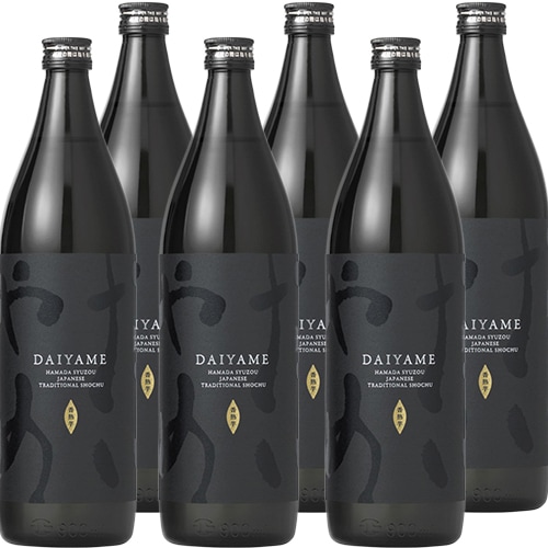 濱田酒造 芋焼酎 だいやめ ～DAIYAME～ 900ml×6本 1ケース u-yu