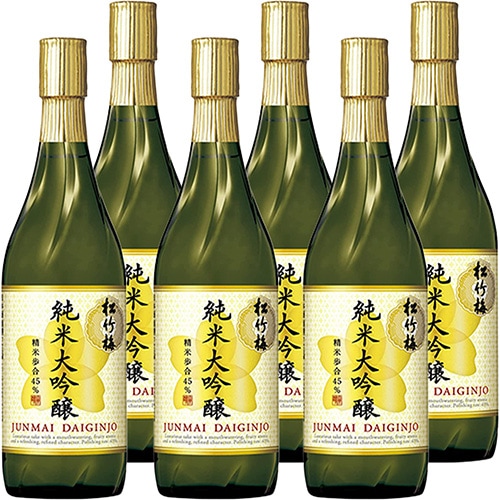 宝酒造 特撰 松竹梅 純米大吟醸 720ml×6本 1ケース u-yu | 日本酒 | 酒