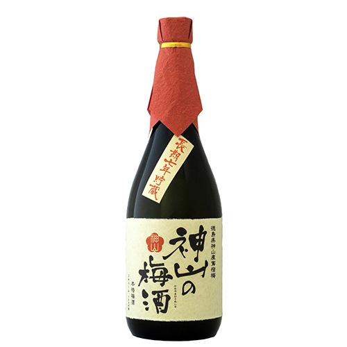 日新酒類 7年貯蔵 神山の梅酒 720ml×6本 1ケース u-yu
