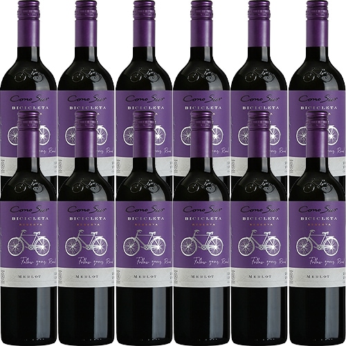 コノスル メルロー ビシクレタ レゼルバ 赤 750ml×12本 u-yu