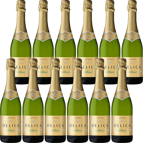 サントリー デリカ スパークリング 750ml×12本 1ケース フランス u-yu