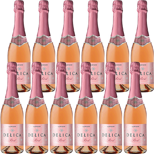 サントリー デリカ スパークリング ロゼ 750ml×12本 1ケース フランス u-yu