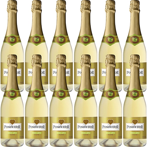 サントリー ポンパドール グリーンアップル 750ml×12本 u-yu