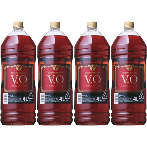 サントリー ブランデー VO V.O 4000ml×4本 1ケース u-yu | ブランデー