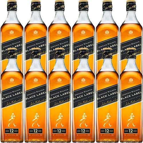 ジョニーウォーカー ブラックラベル12年 700ml×12本 1ケース ブレンデッド スコッチウイスキー u-yu