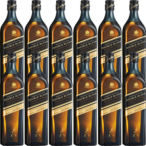ジョニーウォーカー ダブルブラック 700ml×12本 ブレンデッド スコッチウイスキー u-yu