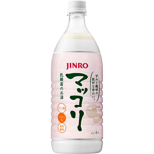 眞露 JINRO マッコリ 1L 1000ml×15本 1ケース u-yu