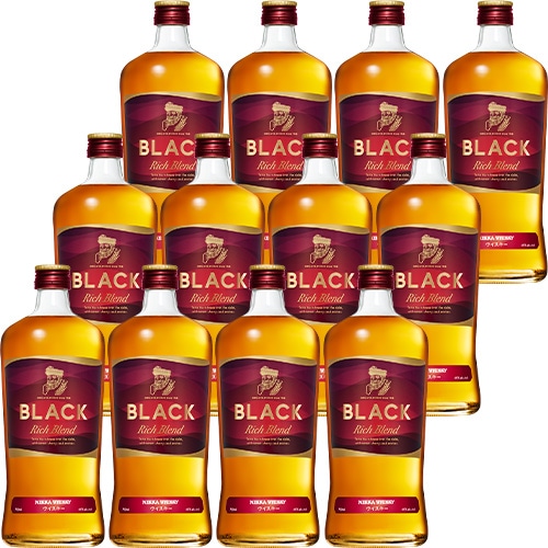 ブラックニッカ リッチブレンド 700ml×12本 1ケース ブレンデッドウイスキー u-yu