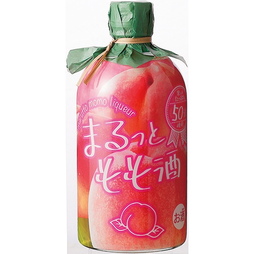 菊水酒造 まるっと もも酒 500ml×12本 ケース u-yu