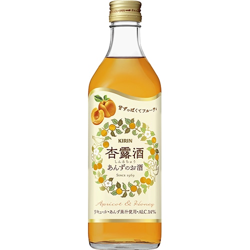 キリン 杏露酒 500ml×12本 シンルチュウ あんずのお酒 u-yu