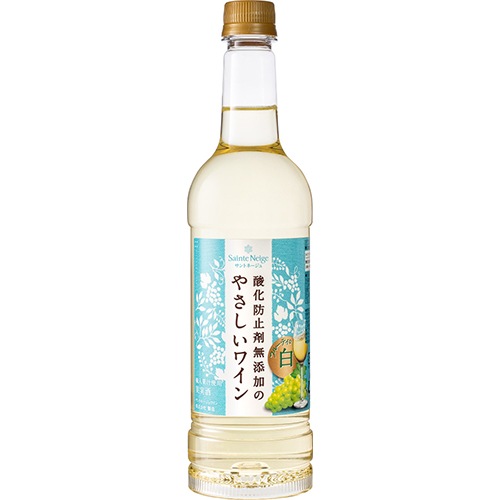 サントネージュ 酸化防止剤無添加のやさしいワイン 白 ペットボトル 720ml×12本 u-sa