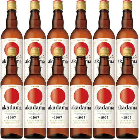 サントリー 赤玉スイートワイン 白 550ml×12本 1ケース u-yu