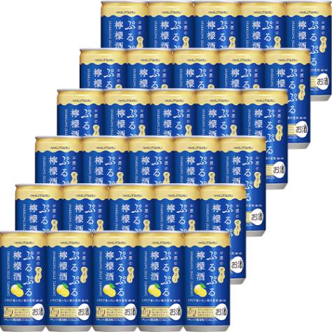 白鶴 ぷるぷる檸檬酒 お酒のゼリー 190ml×30本 1ケース u-sa