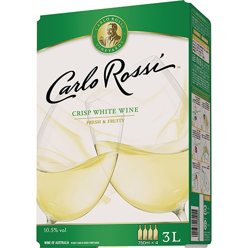 サントリー カルロ ロッシ ホワイト 白 3L BIB バッグインボックス 3000ml×4本 u-yu