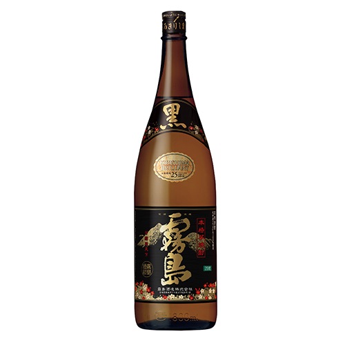 霧島酒造 芋焼酎 黒霧島 25度 1.8L瓶 1800ml u-yu