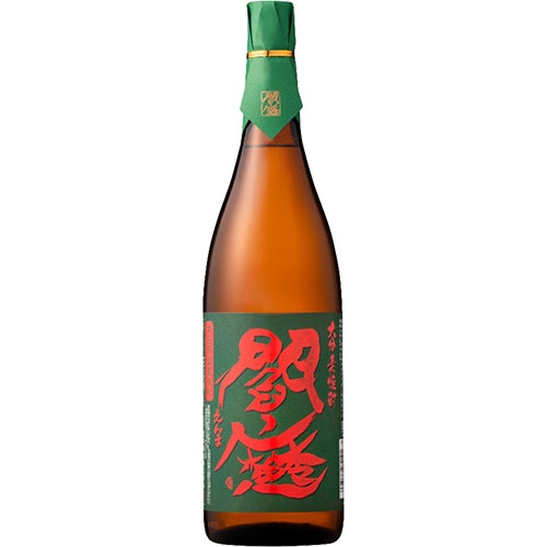 老松酒造 麦焼酎 常圧閻魔 黒麹 1.8L瓶 大分 1800ml u-yu | 焼酎 | 酒