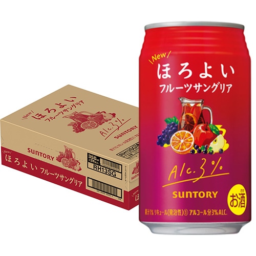 サントリー ほろよい フルーツサングリア 350ml×24缶 1ケース u-sa