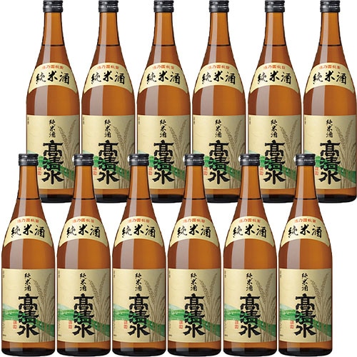 秋田酒類製造 高清水 酒乃国 純米酒 720ml×12本 秋田 u-yu