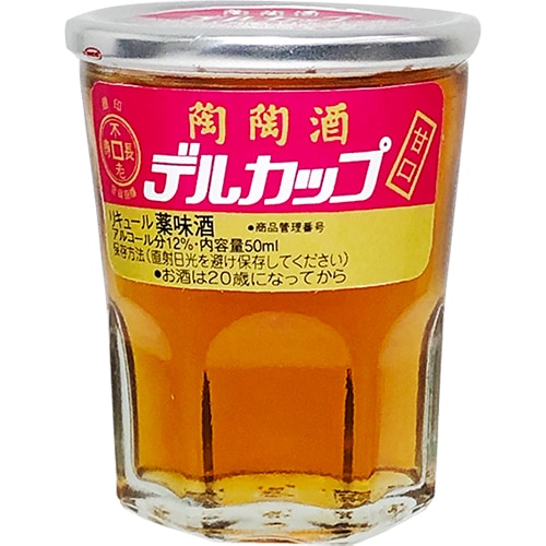陶陶酒本舗 陶陶酒 デルカップ 銀印 50ml×60本 u-yu