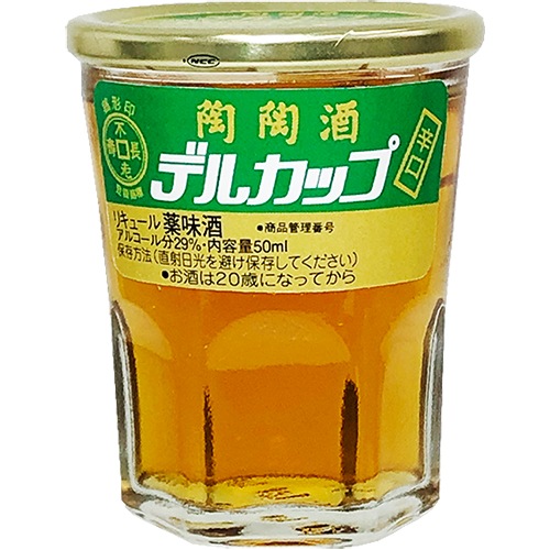 陶陶酒本舗 陶陶酒 デルカップ 銭形印 50ml×60本 u-yu