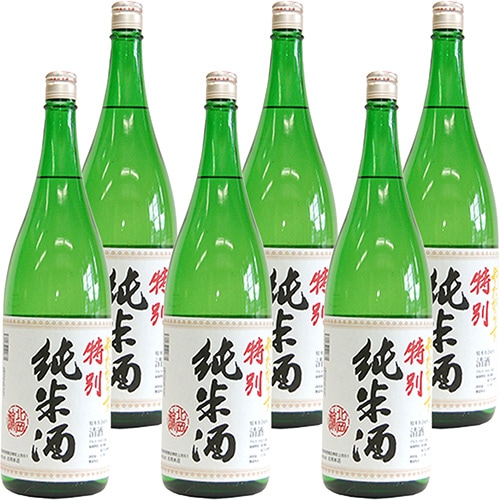 北岡本店 やたがらす 特別純米 1.8L瓶 1800ml×6本 奈良 u-yu