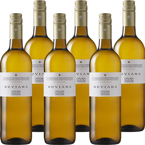 サッポロ ヌヴィアナ シャルドネ 750ml×6本 スペイン u-yu