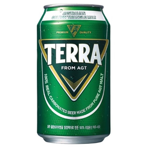 眞露 TERRA テラ 350ml×24本 1ケース ジンロ 缶 ビール u-sa