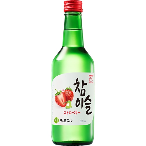 眞露 チャミスル ストロベリー 360ml×6本 u-yu