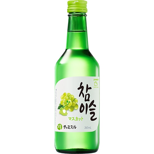 眞露 チャミスル マスカット 360ml×6本 u-yu