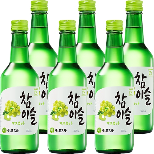 眞露 チャミスル マスカット 360ml×6本 u-yu