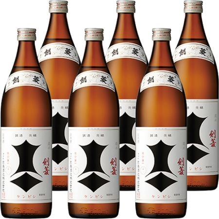 剣菱酒造 清酒 剣菱 900ml×6本 u-yu