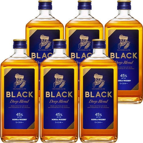 ブラックニッカ ディープブレンド 700ml×6本 ブレンデッドウイスキー u-yu