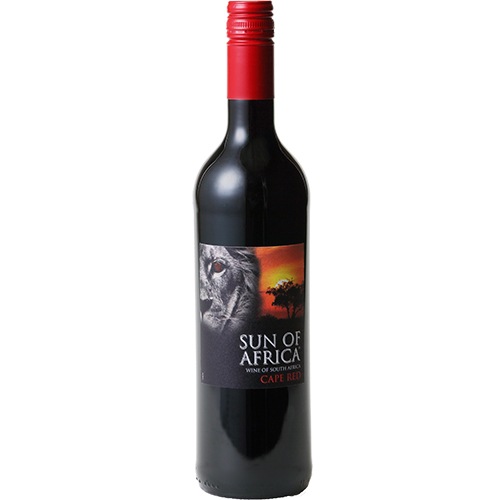 日本酒類販売 サン オブ アフリカ 赤 750ml×6本 u-yu
