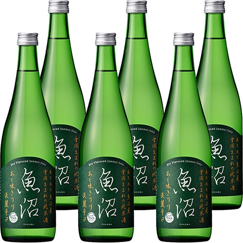 白瀧酒造 淡麗辛口 魚沼 純米 720ml×6本 新潟 u-yu