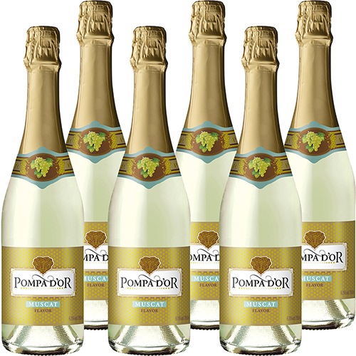 サントリー ポンパドール マスカット 750ml×6本 u-yu