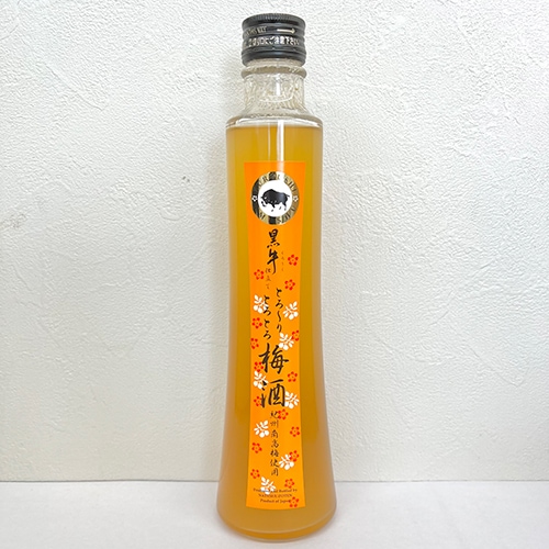 名手酒造 黒牛仕立てとろーりとろとろ梅酒 300ml×6本 和歌山 u-yu