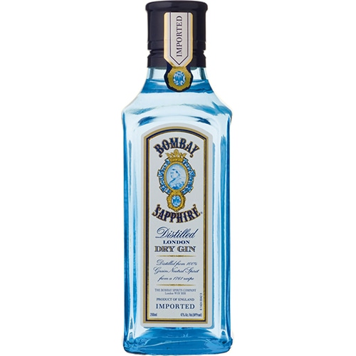 バカルディ ボンベイ・サファイア 200ml×12本 ジン u-yu