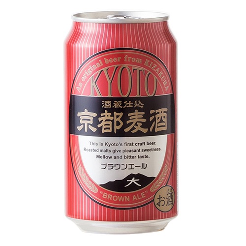 黄桜 京都麦酒 ブラウンエール 350ml×24本 1ケース クラフトビール u-sa