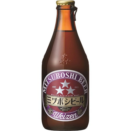 盛田金しゃちビール ミツボシビール ヴァイツェン 330ml×24本(6本入×4ケース) u-yu