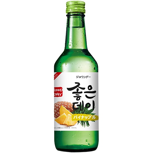 ウリスル ジョウンデー パイナップル 360ml×20本 韓国焼酎 リキュール u-yu