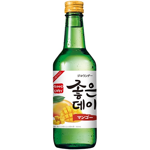 ウリスル ジョウンデー マンゴー 360ml×20本 韓国焼酎 リキュール u-yu