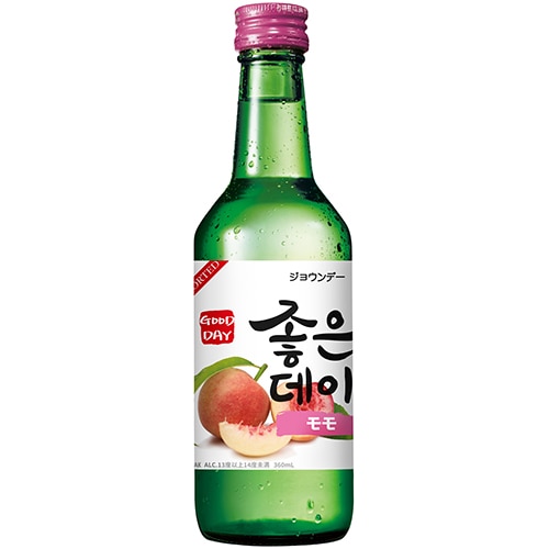 ウリスル ジョウンデー もも 360ml×20本 韓国焼酎 リキュール u-yu