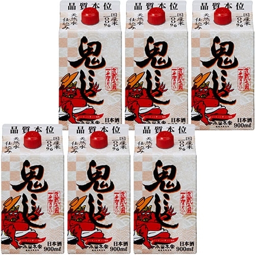 小山本家酒造 武蔵之国一之宮 鬼ころし 900ml×6本 u-sa