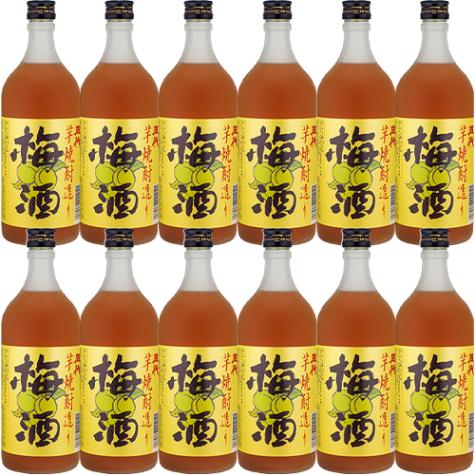 山元酒造 芋焼酎造り 五代 梅酒 12度 720ml×12本 1ケース u-yu